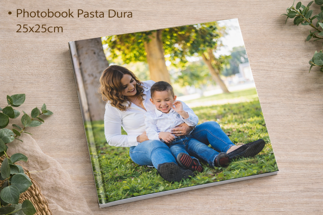 Photobook Pasta Dura 10x10 (25x25cm)